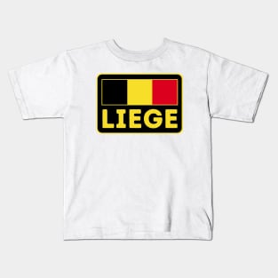 Liege Belgium Kids T-Shirt